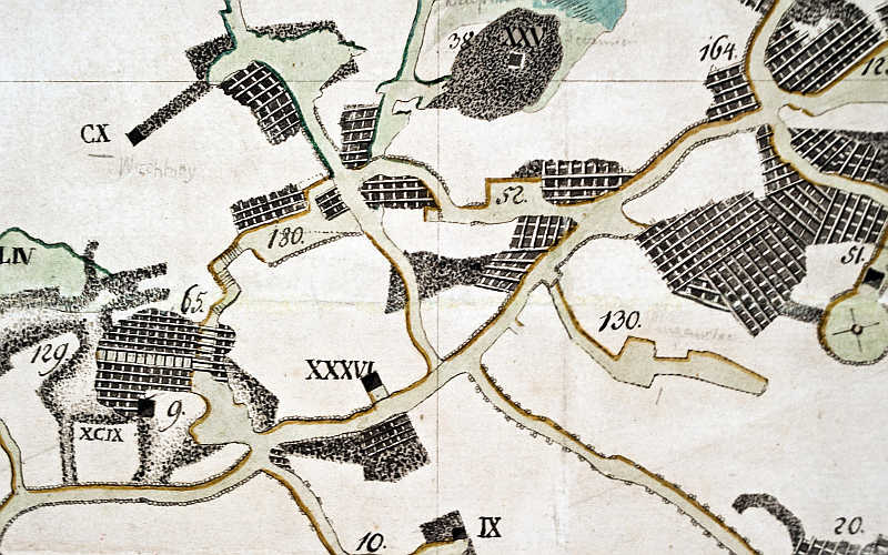 Fragment_duej__mapy_pokazujcej_poziom_I_kopalni_wielickiej_1829_r.-_Muzeum_up_Krakowskich_Wieliczka1