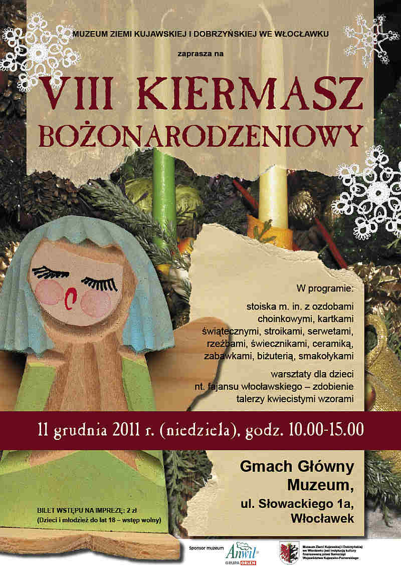 afisz_VIII_kiermasz_boonarodzeniowy_proj._M._Kolanowska