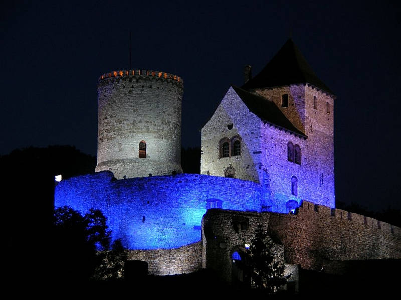 Zamek_noca_Bedzin1